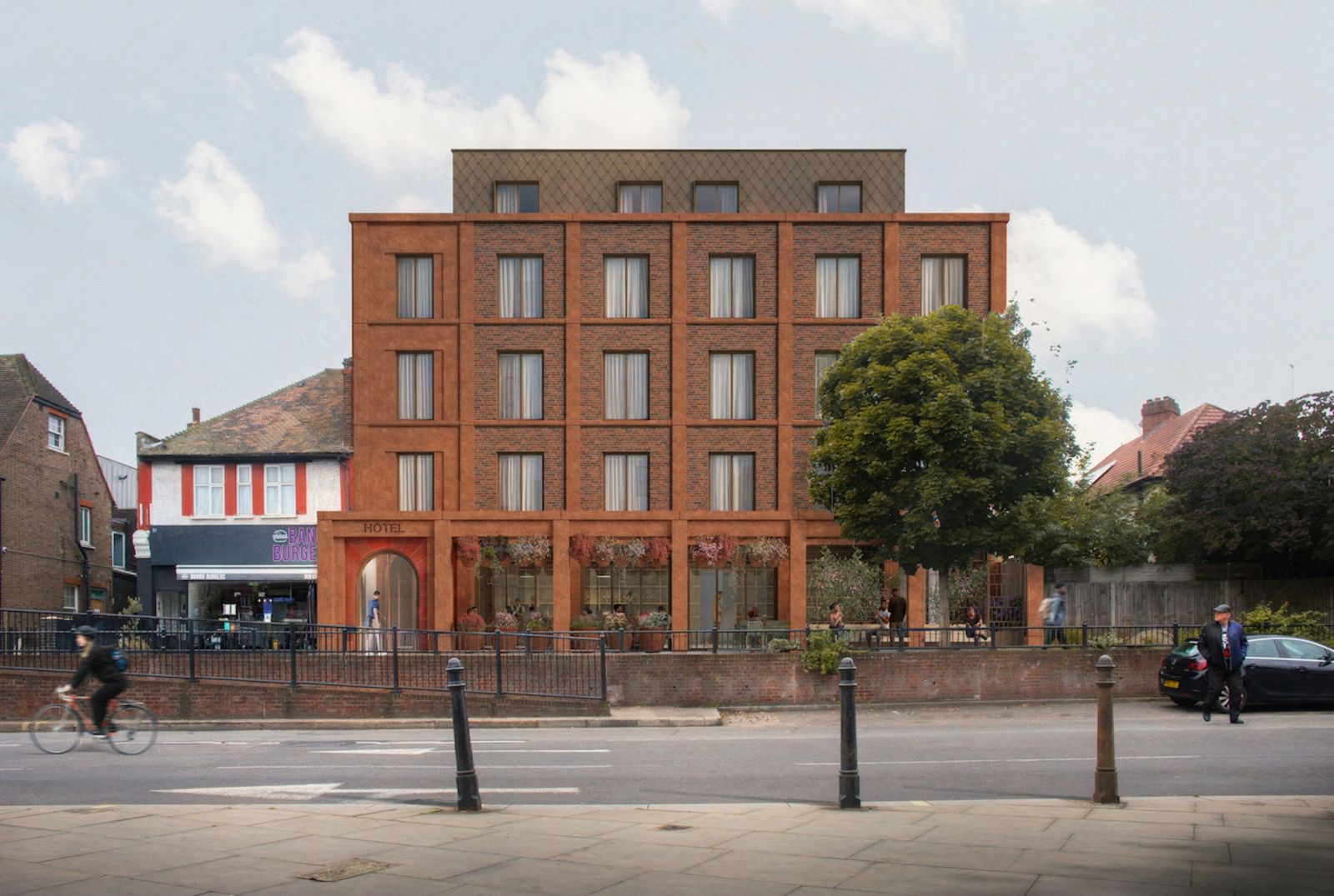 East Acton Hotel Manalo & White Architects